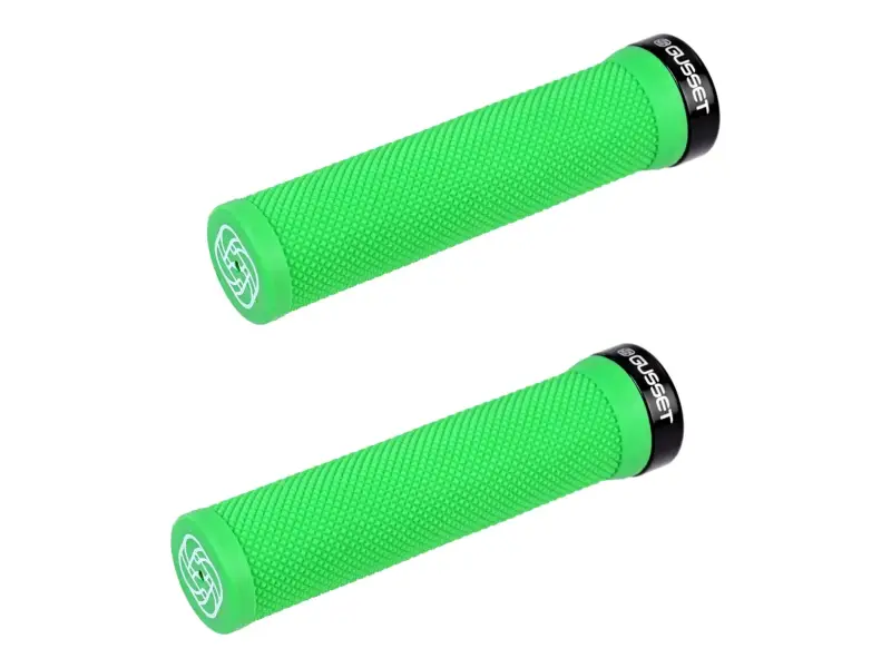 Gusset "Single File" Lock-On MTB Grips