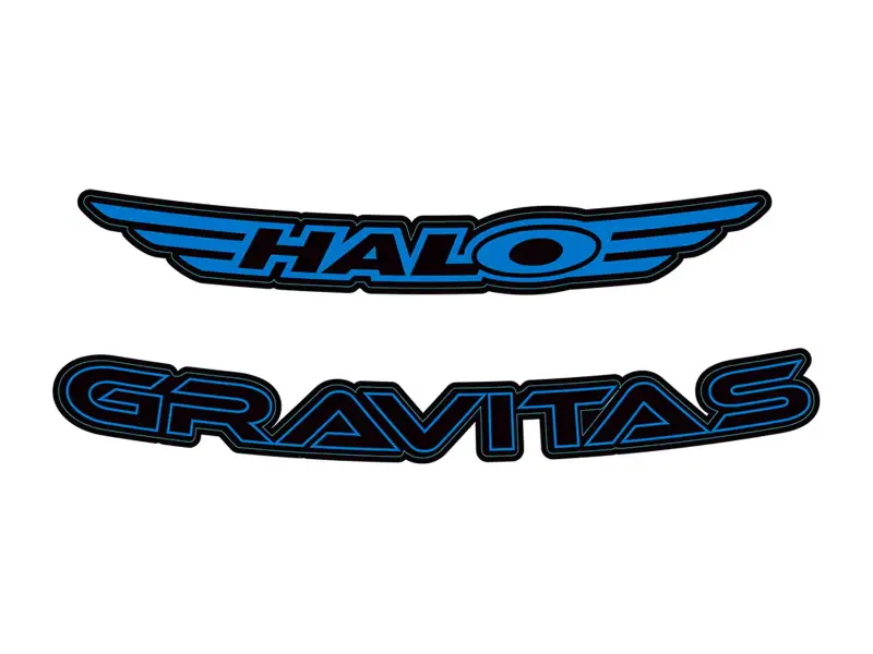 Halo "Gravitas" MTB Felgenaufkleber Set