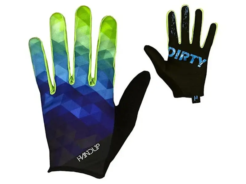 Handup "Most Days Prizm" Gloves - Green/Blue