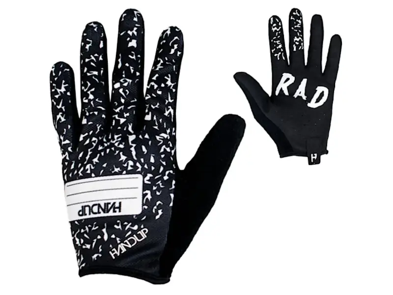 Handup "Most Days Take Note" Gloves - Black/White
