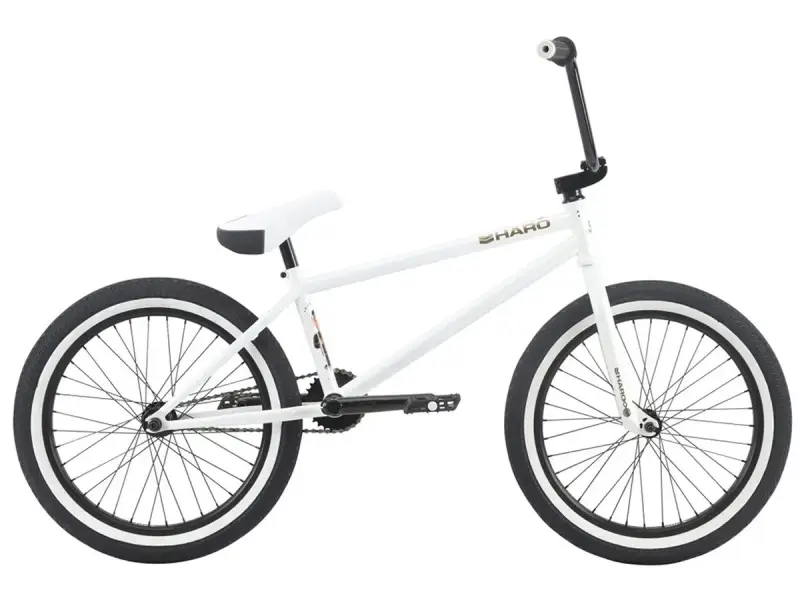 Haro Bikes "CK AM" 2018 BMX Rad - Gloss Pearl White - Freecoaster - LHD