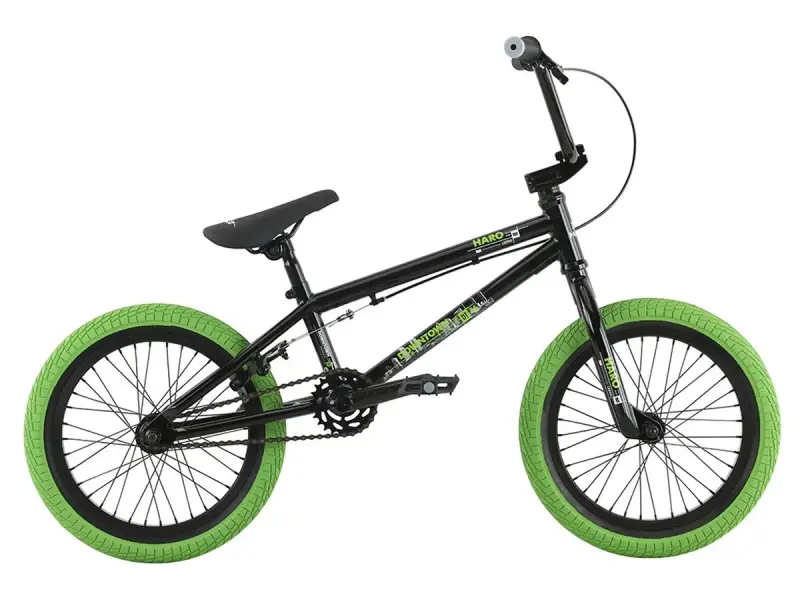 Haro Bikes "Downtown 16" 2017 BMX Bike - 16 Inch - Gloss Black