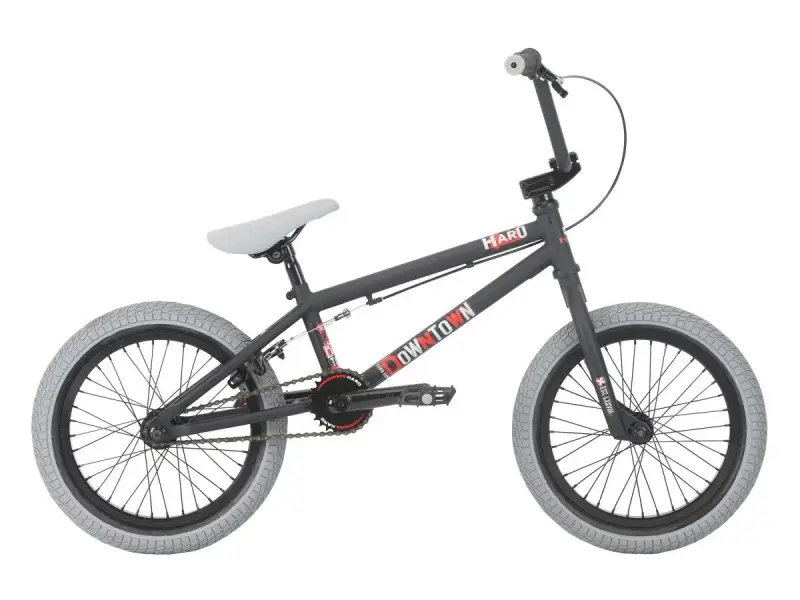 Haro Bikes "Downtown 16" 2018 BMX Bike - 16 Inch - Matte Black
