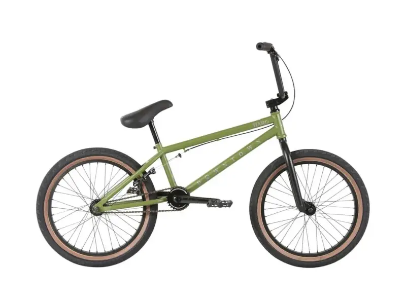 Haro Bikes "Downtown 16" 2021 BMX Bike - 16 Inch - Matte Army Green