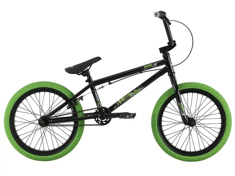 Haro Bikes "Downtown 18" 2017 BMX Bike - 18 Inch - Gloss Black