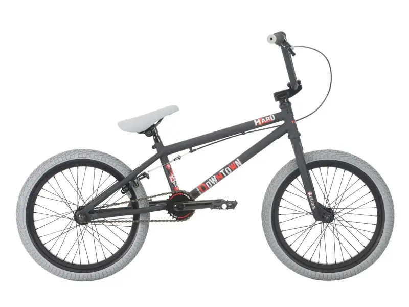 Haro Bikes "Downtown 18" 2018 BMX Bike - 18 Inch - Matte Black