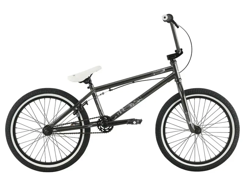Haro Bikes "Downtown" 2017 BMX Bike - Gloss Grey