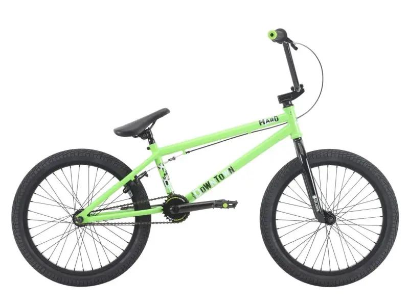 Haro Bikes "Downtown" 2018 BMX Rad - Gloss Lime