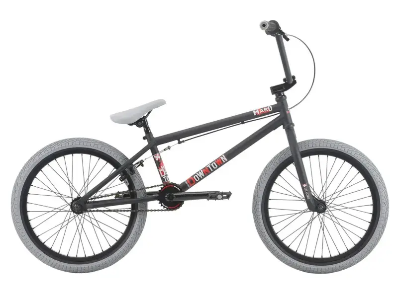 Haro Bikes "Downtown" 2018 BMX Rad - Matte Black