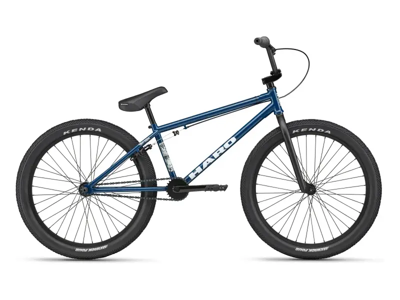 Haro Bikes "Downtown 24" 2025 BMX Cruiser Rad - Gloss Midnight Blue