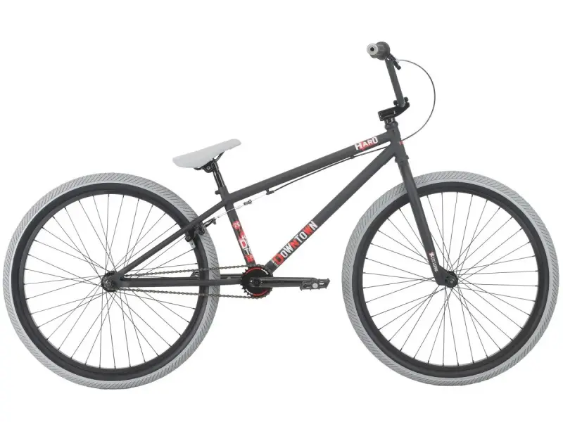 Haro Bikes "Downtown 26" 2018 BMX Cruiser Rad - Matte Black - 26 Zoll