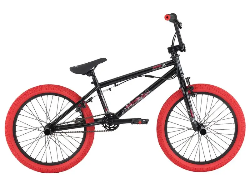 Haro Bikes "Downtown DLX" 2016 BMX Bike - Gloss Black