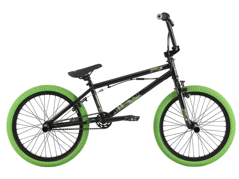Haro Bikes "Downtown DLX" 2017 BMX Bike - Gloss Black