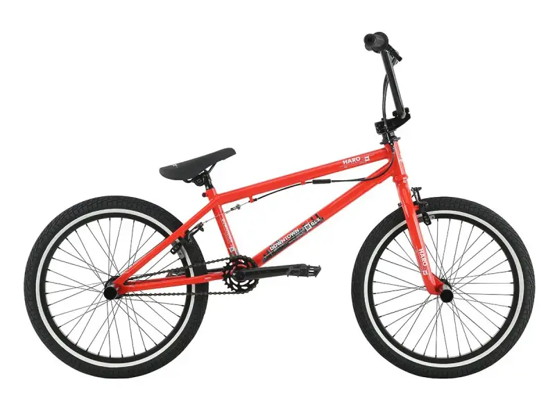Haro Bikes "Downtown DLX" 2017 BMX Bike - Gloss Red