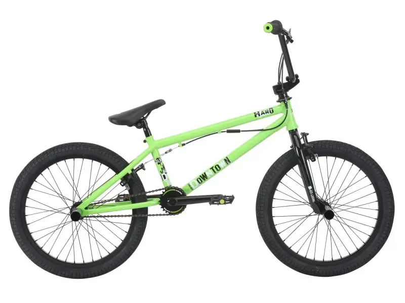 Haro Bikes "Downtown DLX" 2018 BMX Bike - Gloss Lime