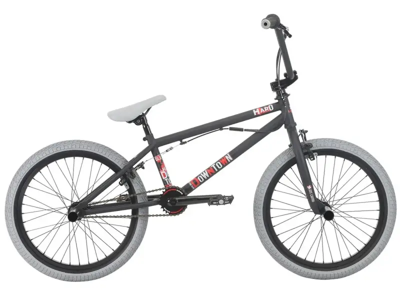 Haro Bikes "Downtown DLX" 2018 BMX Bike - Matte Black