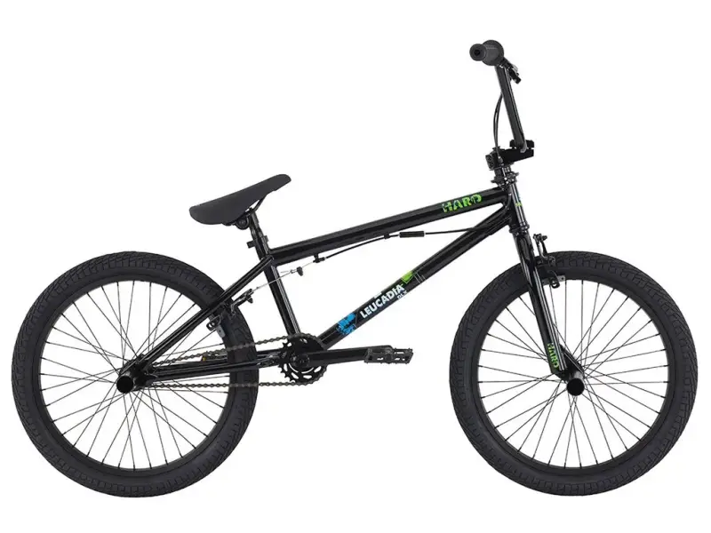 Haro Bikes "Leucadia DLX" 2016 BMX Rad - Gloss Black