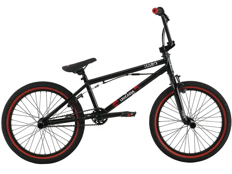 Haro Bikes "Leucadia DLX" 2017 BMX Rad - Gloss Black