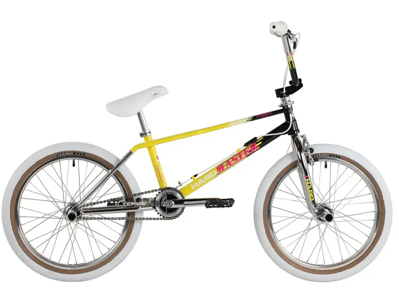 Haro Bikes "Lineage Team Master" 2017 BMX Bike - Black/Yellow/Chrome