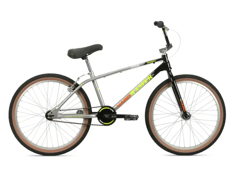 Haro Bikes "Master DMC 26" 2023 BMX Cruiser Rad - Black/Silver