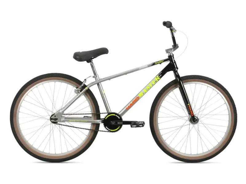 Haro Bikes "Master DMC 29" 2023 BMX Cruiser Rad - Black/Silver