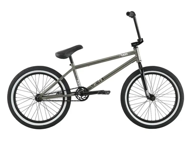 Haro Bikes "Plaza" 2017 BMX Rad - Gloss Pewter