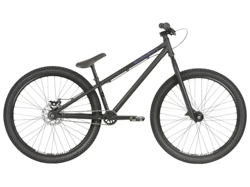 Haro Bikes "Reserve 1.1 DJ 26" 2021 Dirt Bike - 26 Inches - Matt Black