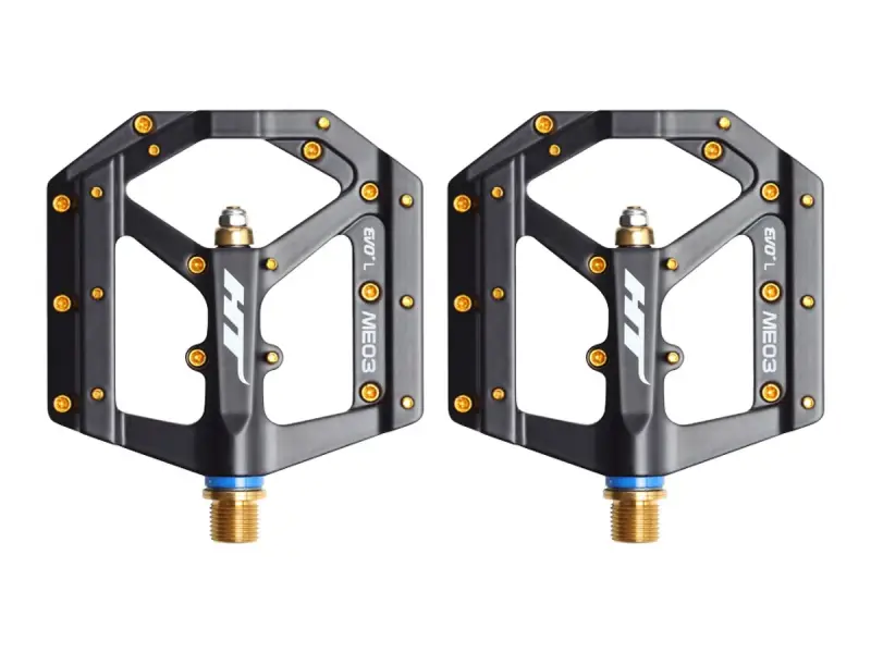 HT Components "ME03" MTB Pedals - Magnesium / Titan