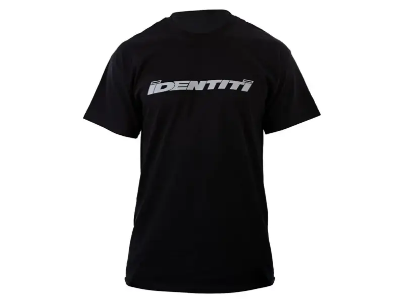Identiti "F-Print Logo" T-Shirt - Black
