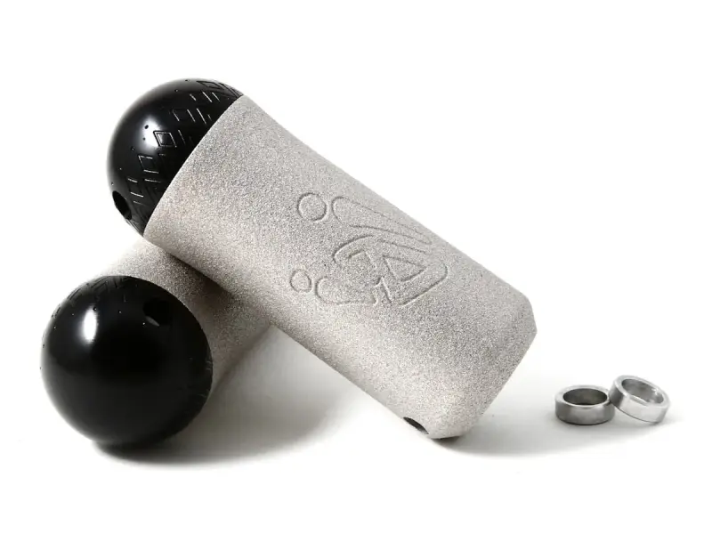igi BMX "Microphone Flex" Pegs - Silver/Black