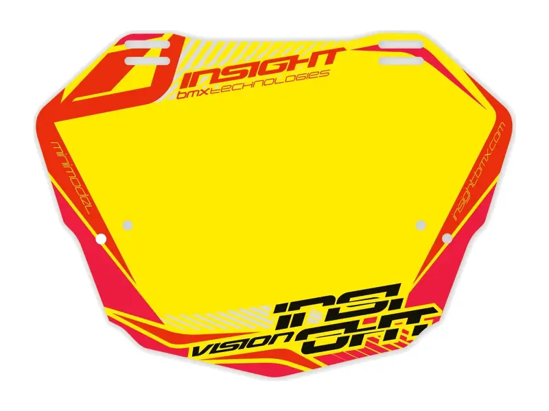 Insight "Vision 2" BMX Race Nummernschild