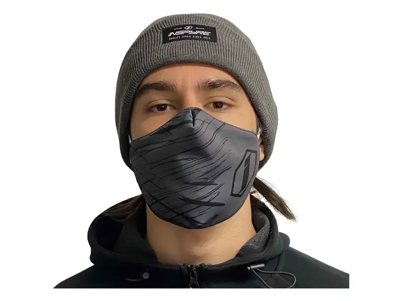 Inspyre Bicycles Face Mask - Dark Grey