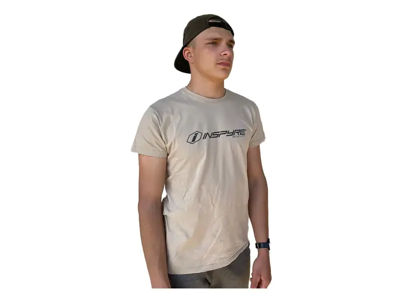 Inspyre Bicycles "Logo" T-Shirt - Sand