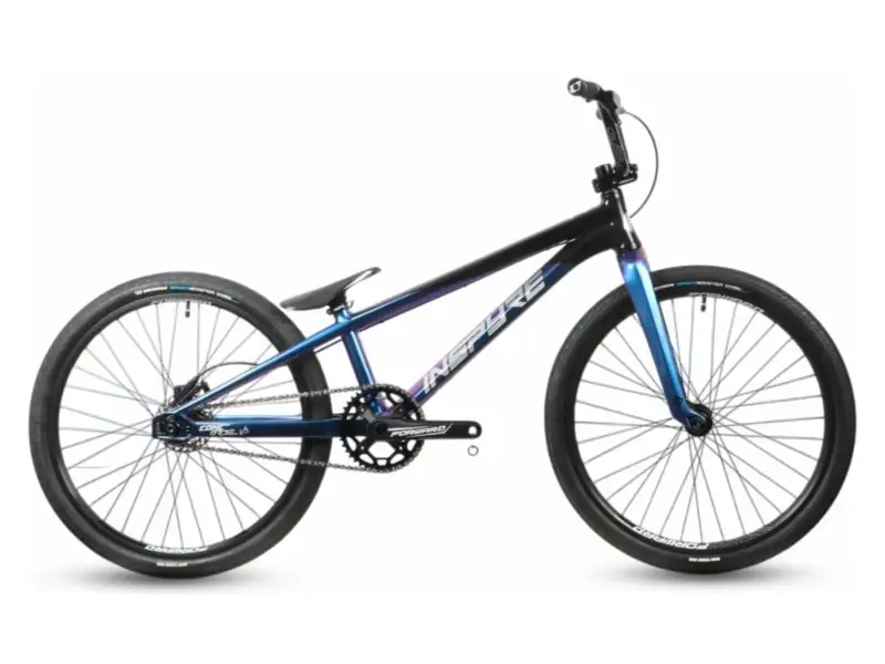 Inspyre Bicycles "Concorde V3 Custom Cruiser Pro 2XL" BMX Race Rad - Black/Chameleon