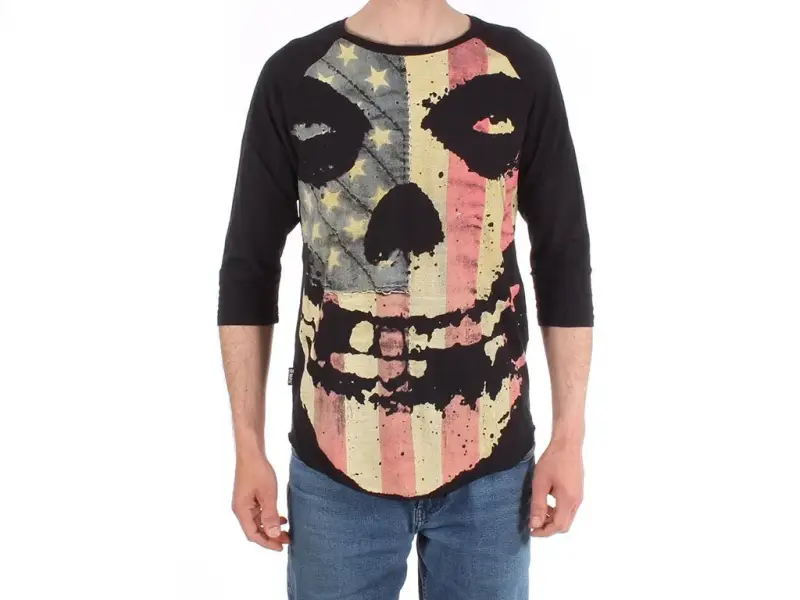 Iron Fist "Misfits American" 3/4 Longsleeve