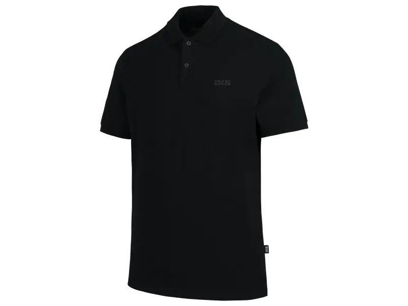 iXS "Brand" Poloshirt - Black