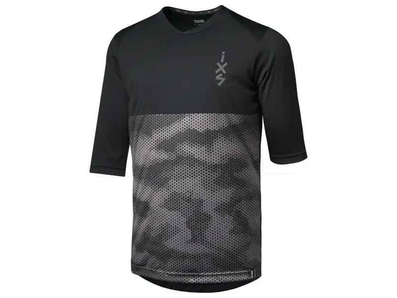 iXS "Carve 1.0 3/4" Jersey - Grey