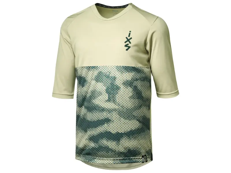 iXS "Carve 1.0 3/4" Jersey - Black/Graphite