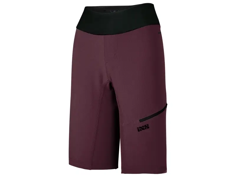 iXS "Carve Hip-Hugger Women" Shorts - Dark Red