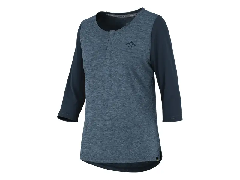 iXS "Carve X Women Henley" Jersey - Storm/Marine