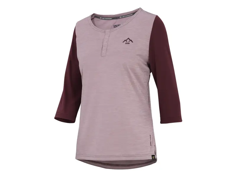 iXS "Carve X Women Henley" Jersey - Rose