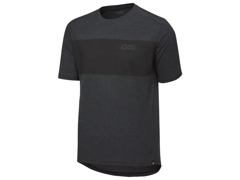 iXS "Flow Censored Kids" T-Shirt - Black