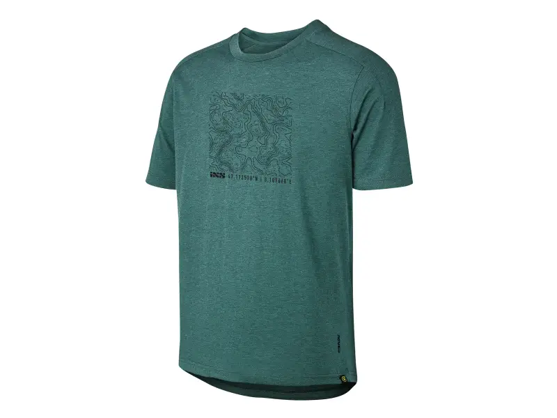 iXS "Flow Contour" Jersey - Turquoise