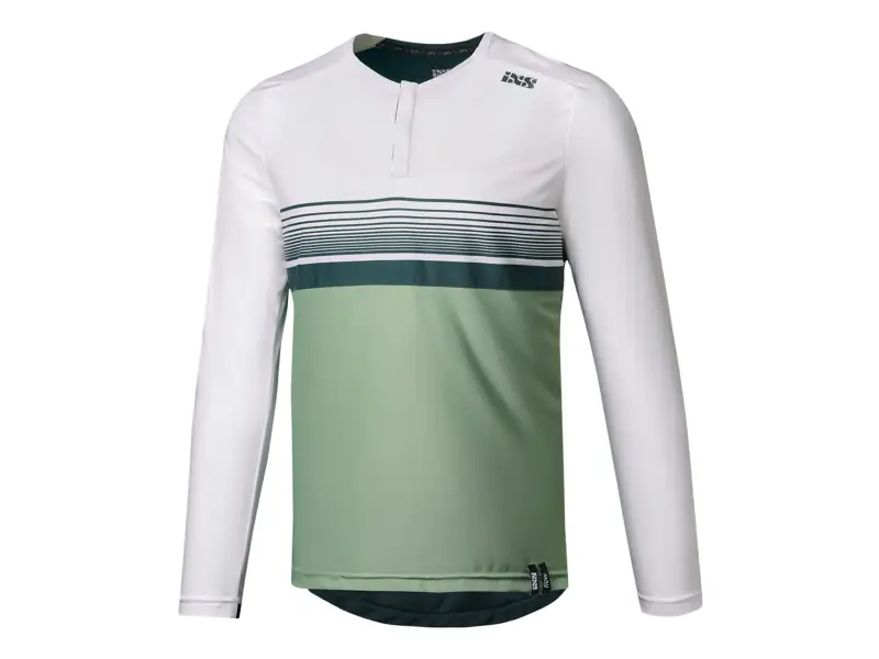 iXS "Flow Lite 1.0 Henley" Jersey - Sage