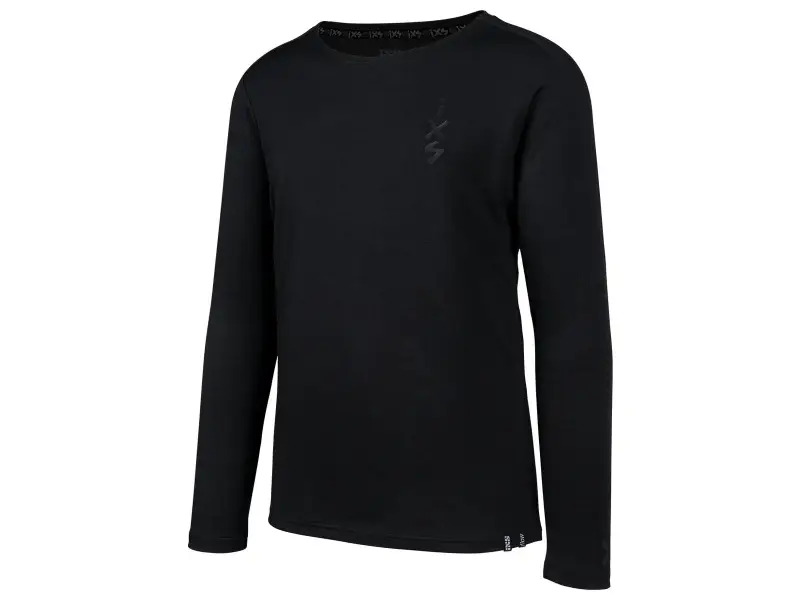 iXS "Flow Merino Longsleeve" Jersey - Black