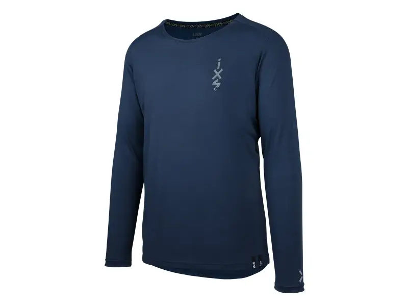 iXS "Flow Merino Longsleeve" Jersey - Blue