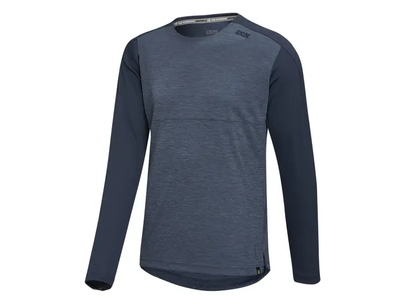 iXS "Flow X Kids Long Sleeve" Jersey - Storm/Marine