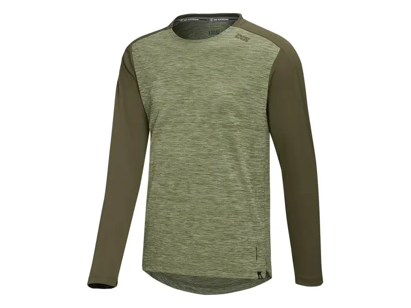 iXS "Flow X Kids Long Sleeve" Jersey - Olive