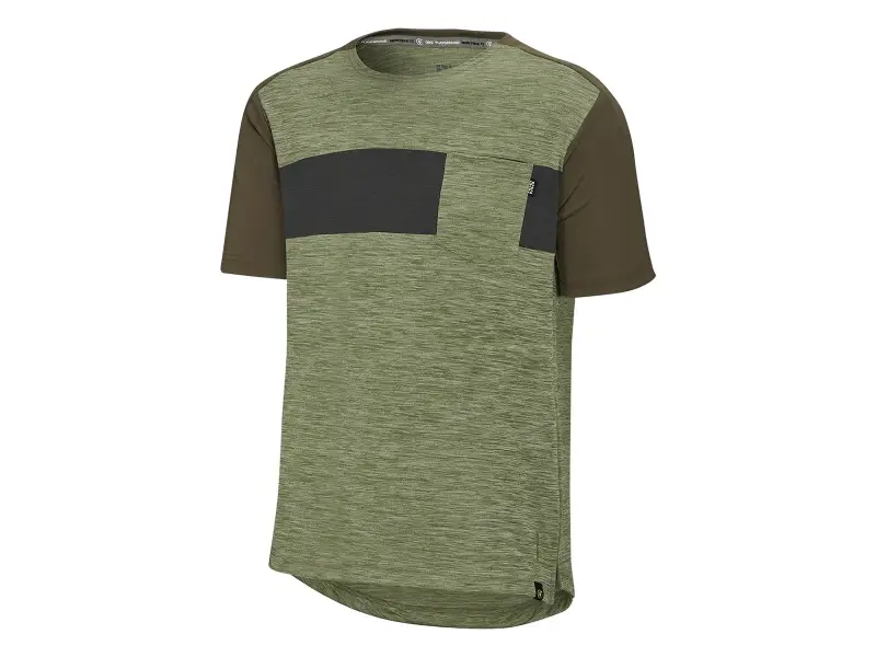 iXS "Flow X Kids Short Sleeve" Jersey - Olive