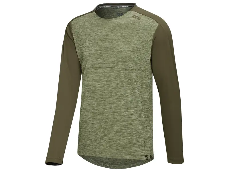 iXS "Flow X Long Sleeve" Jersey - Olive